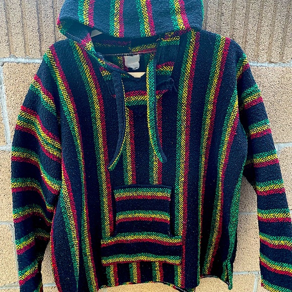 Other - Rasta Baja Hoodie